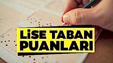Lise Taban ve Tavan Puanları İle Yüzdelik Dilimleri Açıklandı! İşte Okul Kontenjanları Lise Taban ve Tavan Puanları İle Yüzdelik Dilimleri Açıklandı! İşte Okul Kontenjanları