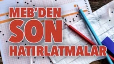 MEB’den Son LGS Hatırlatmaları! MEB’den Son LGS Hatırlatmaları!