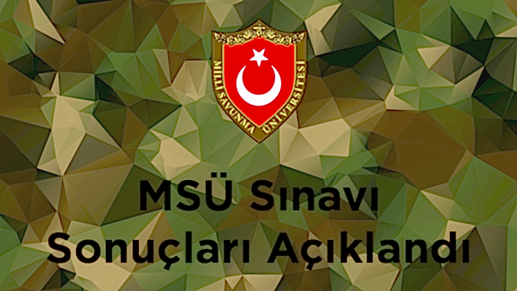 2023 MSÜ Sonuçları Açıklandı 2023 MSÜ Sonuçları Açıklandı