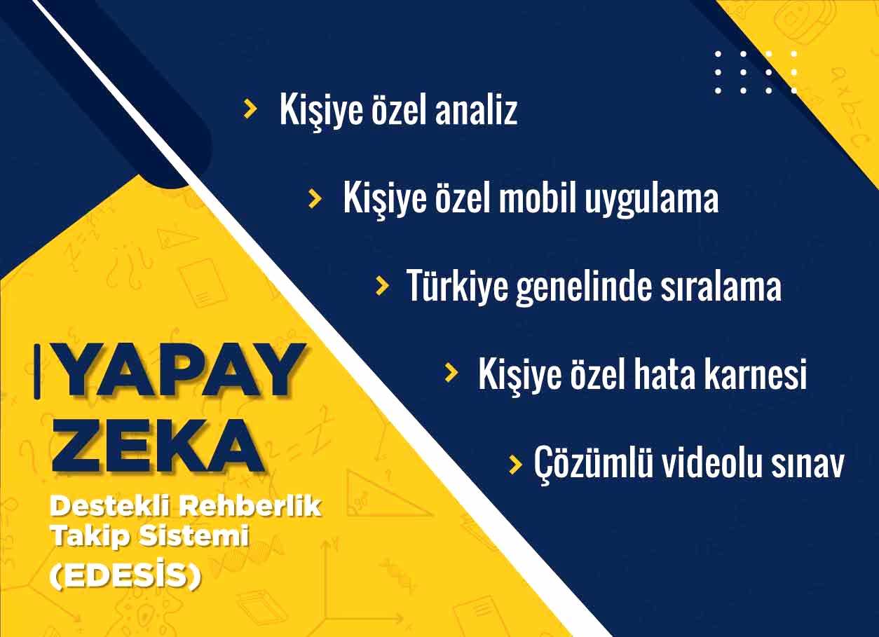 EDESİS Yapay Zeka Destekli Rehberlik Takip Sistemi
