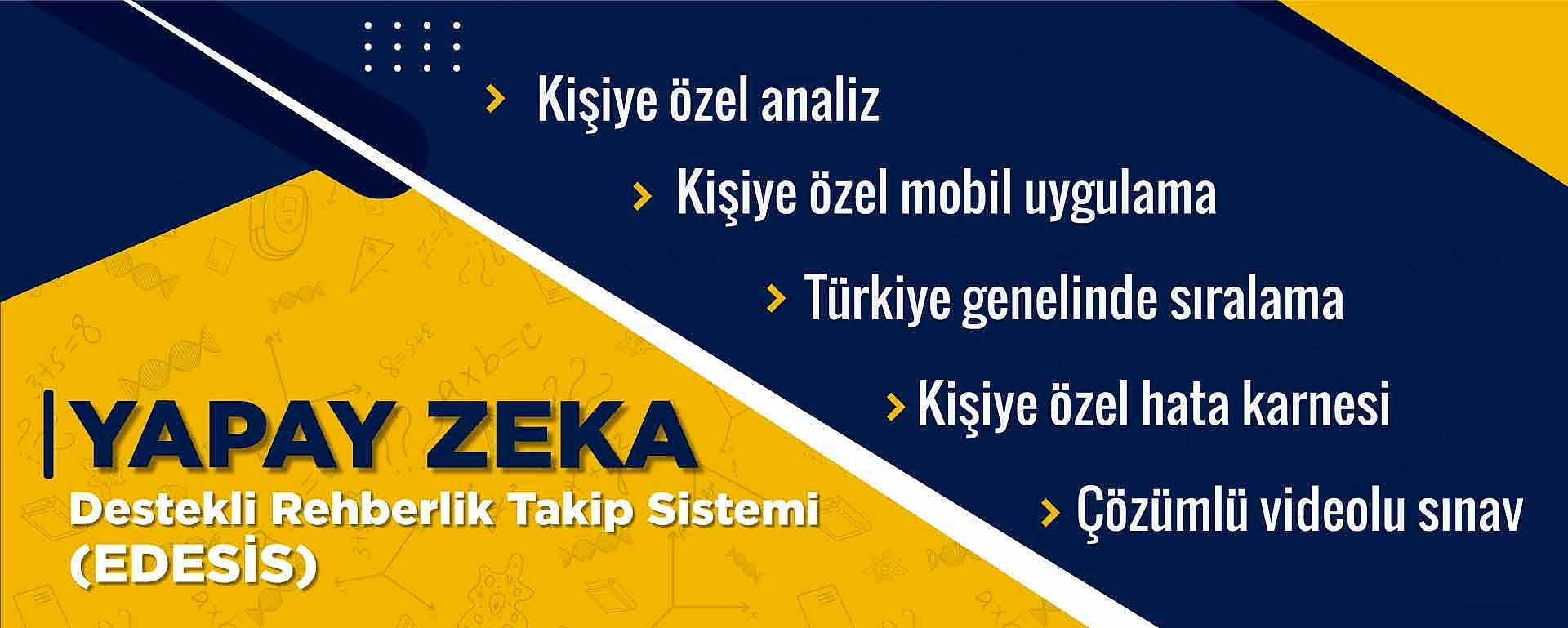 EDESİS Yapay Zeka Destekli Rehberlik Takip Sistemi