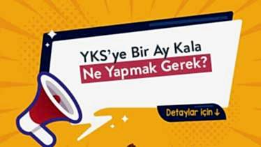 YKS’ye Bir Ay Kala Ne Yapmak Gerek? YKS’ye Bir Ay Kala Ne Yapmak Gerek?